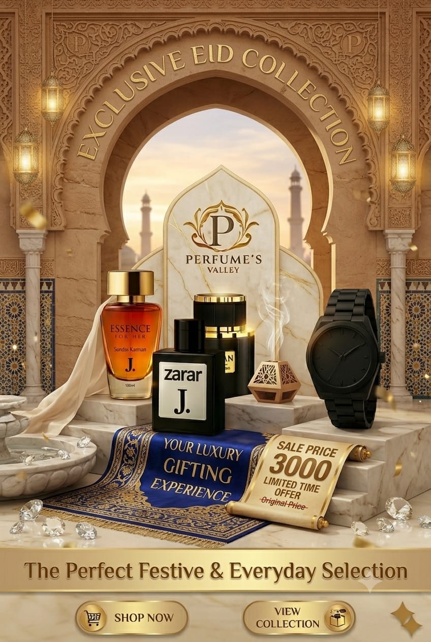 Buy 1 Get 3 Perfume & 1 Watch Free 🎁 Gift Pack